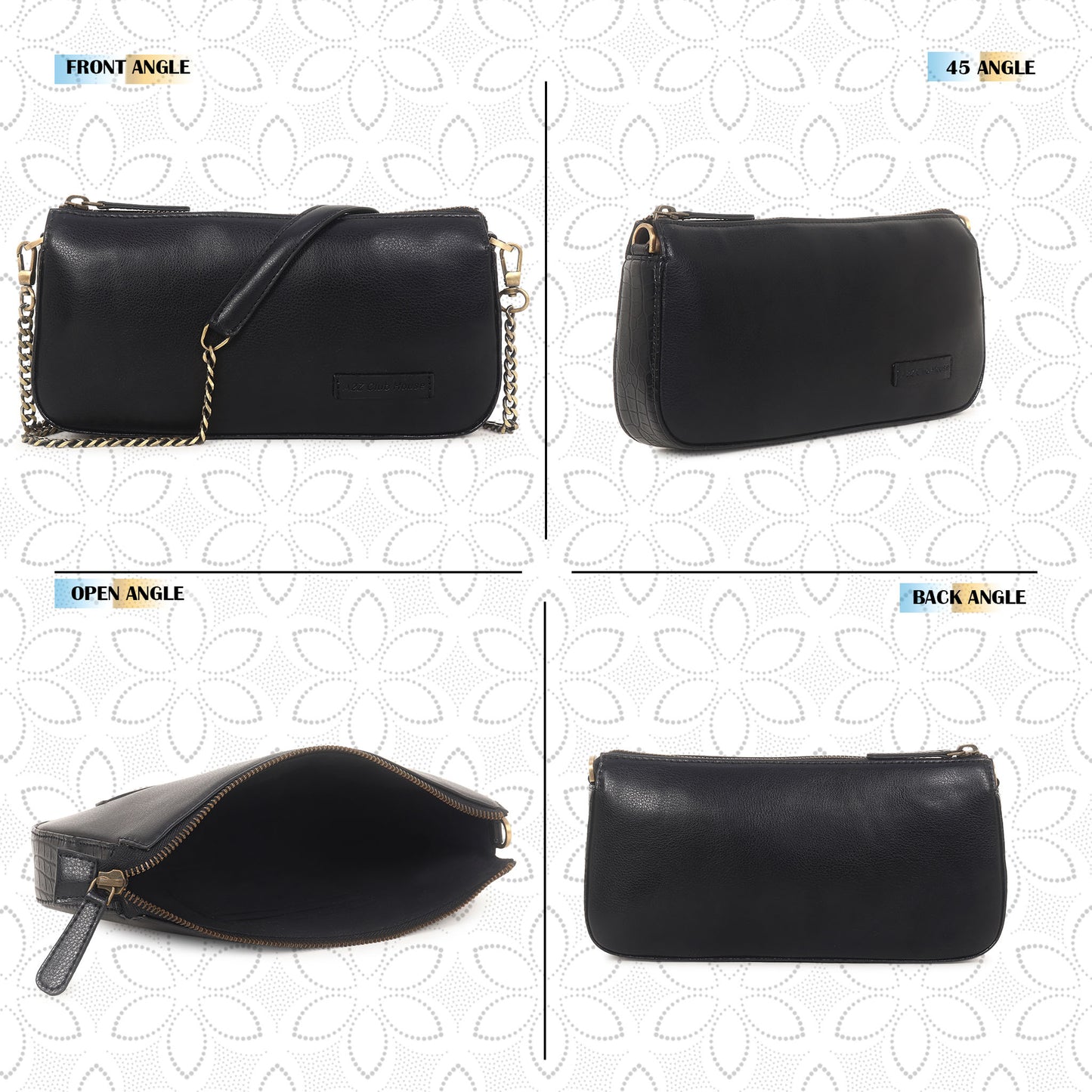 RANCH BLACK CROSSBODY BAG