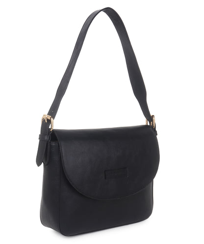 Crack Vagan  leather Shoulder Bag