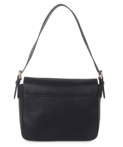 Crack Vagan  leather Shoulder Bag